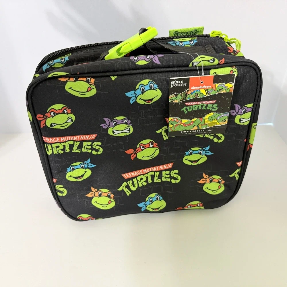 Simple Modern TMNT Teenage Mutant Ninja Turtles Insulated Lunch Box Bag NWT